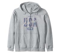 Trendy Apparel 4th of July USA America Since 1776 Bold Text Sudadera con Capucha