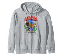 Trendy Apparel Acadia Coast of Maine Roaring River Sudadera con Capucha