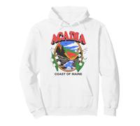 Trendy Apparel Acadia Coast of Maine Roaring River Sudadera con Capucha