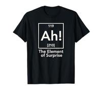 Trendy Apparel Ah! The Element of Surprise Science Pun Camiseta