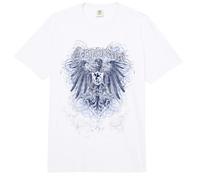 Trendy Apparel Argentina Gothic Lettering Distressed Griffin Comfort Colors Adult Heavyweight T-Shirt