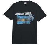 Trendy Apparel Argentina Large Flag Griffin Crest Paint Comfort Colors Adult Heavyweight T-Shirt
