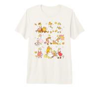 Trendy Apparel Autumn Seasonal Goose Grid Cozy Fall Vibes Camiseta Premium