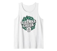 Trendy Apparel Christmas Rizzmas Cheer Ornament Portrait Camiseta sin Mangas