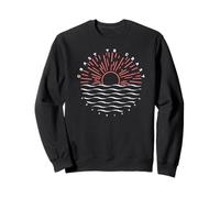 Trendy Apparel Coast To Coast Adventures Ocean Horizon Sun Sudadera