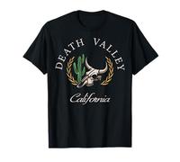 Trendy Apparel Death Valley California Bovine Longhorn Skull Camiseta