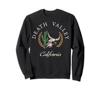 Trendy Apparel Death Valley California Bovine Longhorn Skull Sudadera