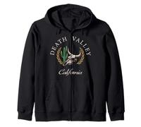 Trendy Apparel Death Valley California Bovine Longhorn Skull Sudadera con Capucha