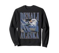 Trendy Apparel Denali Alaska Epic Bald Eagle Mountain Side Sudadera