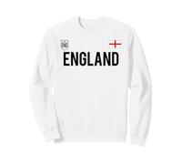 Trendy Apparel England Bold Text National Crest & Flag Badge Sudadera