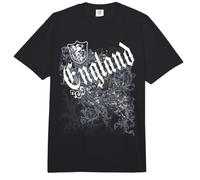 Trendy Apparel England Gothic Text Griffin Shield Crest Comfort Colors Adult Heavyweight T-Shirt