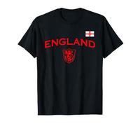 Trendy Apparel England Shield Crest and St. George Flag Camiseta