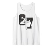 Trendy Apparel Gang Sign #67 Distressed Monochromatic Poster Camiseta sin Mangas