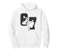 Trendy Apparel Gang Sign #67 Distressed Monochromatic Poster Sudadera con Capucha