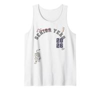 Trendy Apparel Graduation I Survived Senior Year 2026 Camiseta sin Mangas