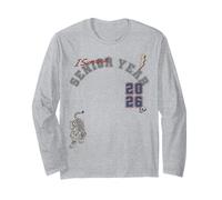 Trendy Apparel Graduation I Survived Senior Year 2026 Manga Larga