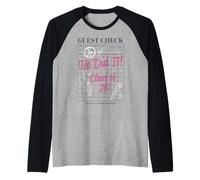 Trendy Apparel Graduation We Did It Class of 26! Guest Check Camiseta Manga Raglan