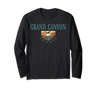 Trendy Apparel Grand Canyon Arizona Soaring Eagle Sunset Manga Larga