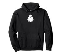 Trendy Apparel Halloween Spooky Ghost Pocket Stay Spooky Sudadera con Capucha