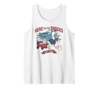 Trendy Apparel Here For The Snacks Play Ball Baseball Goose Camiseta sin Mangas