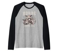 Trendy Apparel Honor Above All Cherubs Wielding Bow & Arrow Camiseta Manga Raglan