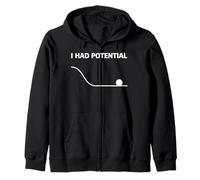 Trendy Apparel I Had Potential Physics & Space Energy Pun Sudadera con Capucha