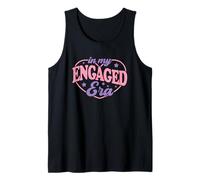 Trendy Apparel In My Engaged Era Heart Shape Portrait Camiseta sin Mangas