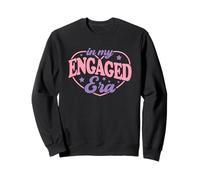 Trendy Apparel In My Engaged Era Heart Shape Portrait Sudadera