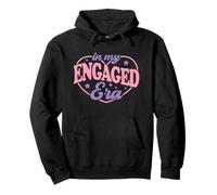 Trendy Apparel In My Engaged Era Heart Shape Portrait Sudadera con Capucha