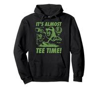 Trendy Apparel It's Almost tee Time! Running Toon Golf Ball Sudadera con Capucha