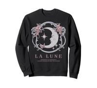 Trendy Apparel La Lune Wander The Moonlight Chasing Dreams Sudadera