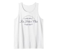 Trendy Apparel Life Is Sweeter by The Sea Dolce Vita Italia Camiseta sin Mangas