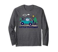 Trendy Apparel Little Explorer Off Road Vehicle In The Woods Manga Larga
