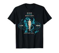 Trendy Apparel Mind Over Matter 1999 Mind Body Soul Retro Camiseta
