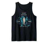 Trendy Apparel Mind Over Matter 1999 Mind Body Soul Retro Camiseta sin Mangas