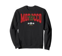 Trendy Apparel Morocco Flag Soccer Ball Sudadera