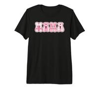 Trendy Apparel Mother's Day Mama Large Patch Quilt Text Camiseta Premium