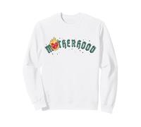 Trendy Apparel Mother's Day Motherhood Flaming Red Heart Sudadera