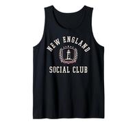 Trendy Apparel New England Social Club Since 1997 Lighthouse Camiseta sin Mangas