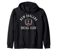 Trendy Apparel New England Social Club Since 1997 Lighthouse Sudadera con Capucha