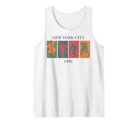 Trendy Apparel New York City 1996 Silhouette Winter Sports Camiseta sin Mangas