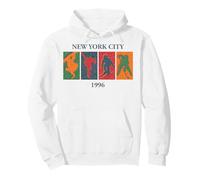 Trendy Apparel New York City 1996 Silhouette Winter Sports Sudadera con Capucha