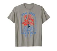 Trendy Apparel New York Flower Mart Grown In The USA Camiseta