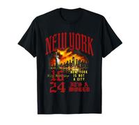 Trendy Apparel New York Is Not A City Its A World Angel Back Camiseta