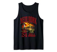 Trendy Apparel New York Is Not A City Its A World Angel Back Camiseta sin Mangas