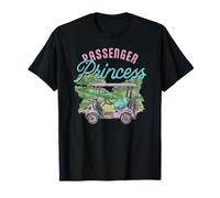 Trendy Apparel Passenger Princess Watercolor Portrait Camiseta