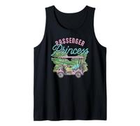 Trendy Apparel Passenger Princess Watercolor Portrait Camiseta sin Mangas