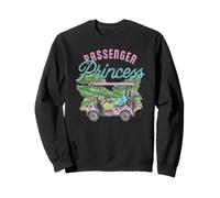 Trendy Apparel Passenger Princess Watercolor Portrait Sudadera
