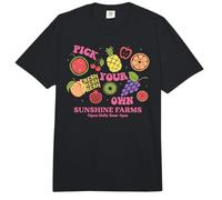 Trendy Apparel Pick Your Own Fresh Sunshine Farms Fruits Comfort Colors Adult Heavyweight T-Shirt