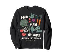 Trendy Apparel Pick Your Own Sun Valley Farms Vegetables Sudadera